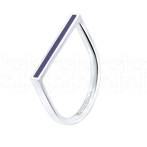 Фото - Кольцо из белого золота R8593-12207 (161)