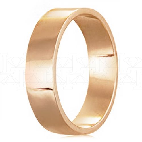 Фото - Кольцо обручальное из белого золота из коллекции "Традиционные" R100-H1T3W50 (245)