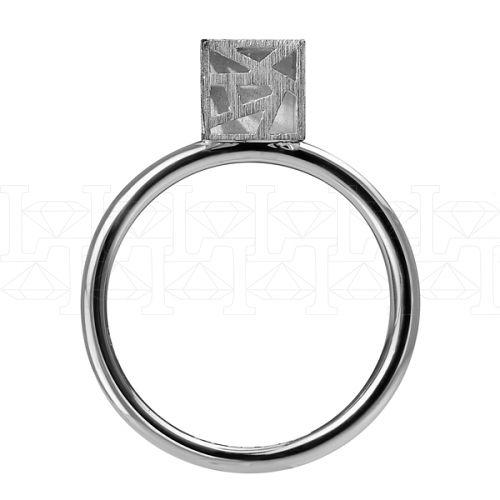 Фото - Кольцо из белого золота с бриллиантами R7268-9987 (161)