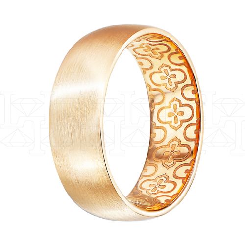 Фото - Кольцо из белого золота из коллекции "Парные обручальные кольца" R4120-4808 (210)
