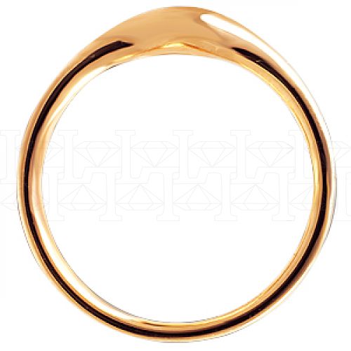 Фото - Кольцо из белого золота с бриллиантом из коллекции "Чистая линия" R2887-3851 (781)