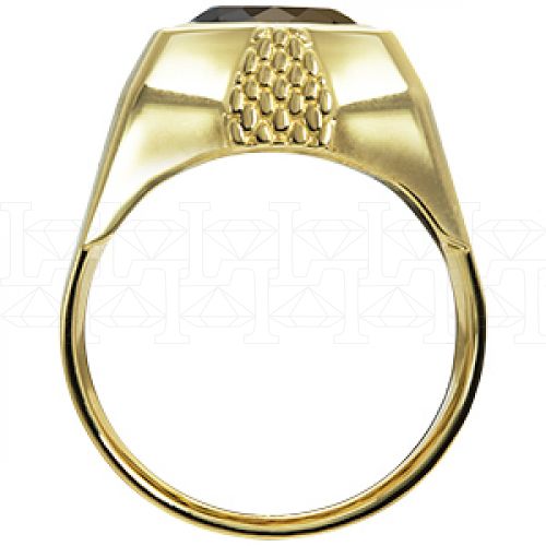 Фото - Кольцо из желтого золота с гранатом из коллекции "Талисман" R2390-3477 (331)