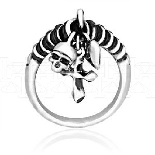 Фото - Кольцо из серебра из коллекции "Легенды о рыцарях" BU11LR0301 (736)