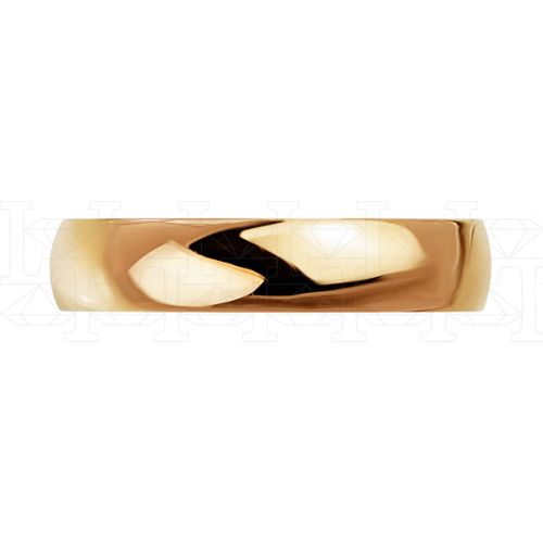Фото - Кольцо двойное из цветного золота из коллекции "Двойные обручальные кольца" W5174000 (242)