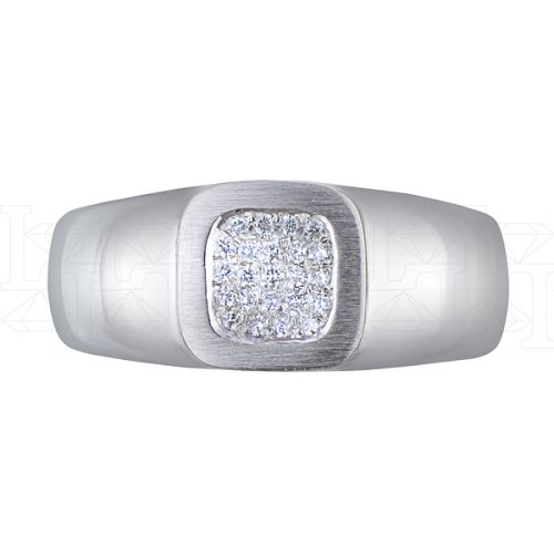 Фото - Кольцо из белого золота с бриллиантами R7999-11044 (784)