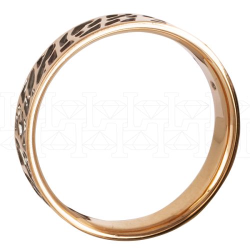 Фото - Кольцо из рыжего золота с бриллиантом из коллекции "Современные" R2229-4499 (332)
