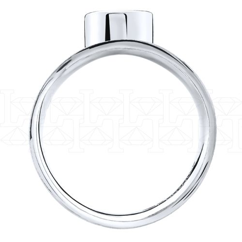 Фото - Кольцо из белого золота с изумрудом R7262-12976 (775)