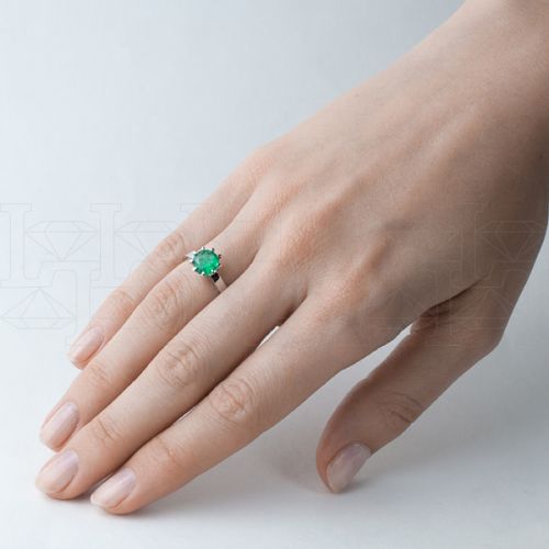 Фото - Кольцо из белого золота с R5375-6759 (551)