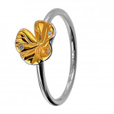 Кольцо-неделька из цветного золота с бриллиантами R7364-10105 (161)