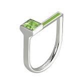 Кольцо из белого золота R8594-12209 (161)
