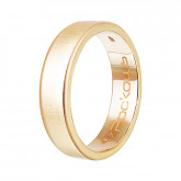 Кольцо обручальное из рыжего золота из коллекции "Традиционные" W1034502 (245)