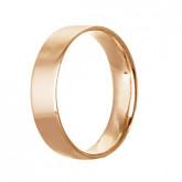 Кольцо обручальное из рыжего золота из коллекции "Традиционные" W1054001 (245)