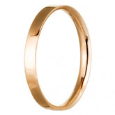 Кольцо обручальное из рыжего золота из коллекции "Традиционные" W1052500 (245)