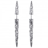 Серьги пики из белого золота E7225-9935 (803)