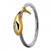 Кольцо-неделька из цветного золота с бриллиантами R7360-10101 (161)