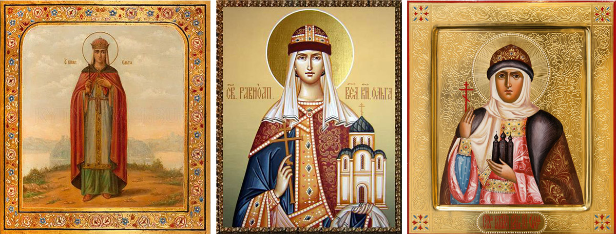Коллекция Роскошь Ольга Иконы с изображением Святой Ольги