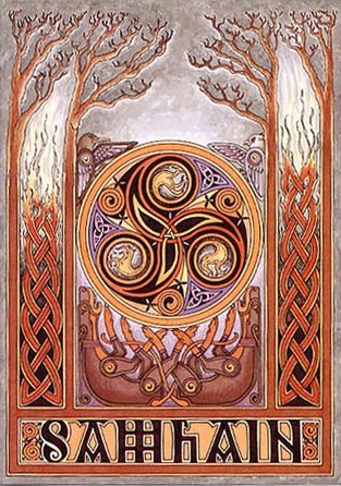 Самайн- один из четырех главных календарных праздников кельтов знаменует собой начало зимней темной половины года..