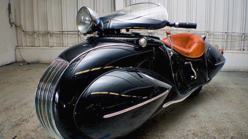 Мотоцикл Henderson выпуска 1936 года на