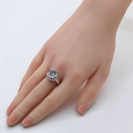 Фото - Кольцо из белого золота с бриллиантами R9863-15315 (453)