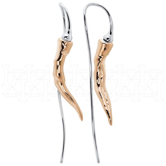 Фото - Серьги из цветного золота E7101-9747 (805)