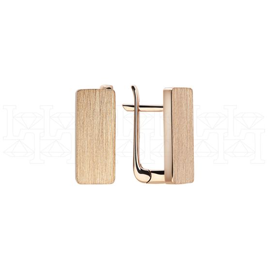 Фото - Серьги из рыжего золота E8125-12286 (784)