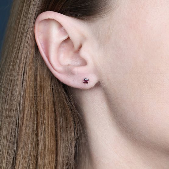 Фото - Серьги пуссеты из белого золота из коллекции "151" G3264-15887 (151)