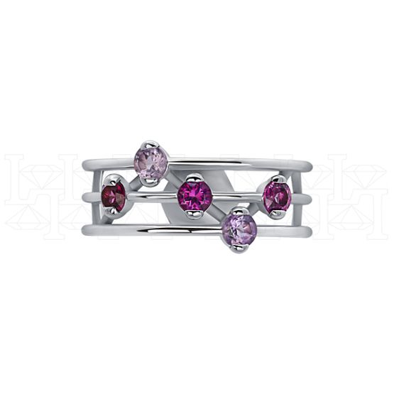 Фото - Кольцо из белого золота из коллекции "Candy" R9663-14811 (563)