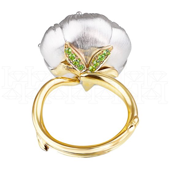 Фото - Кольцо из цветного золота с аметистом из коллекции "Забава" R5397-6374 (716)