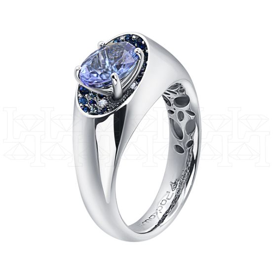 Фото - Кольцо из белого золота с бриллиантами R9871-15327 (453)