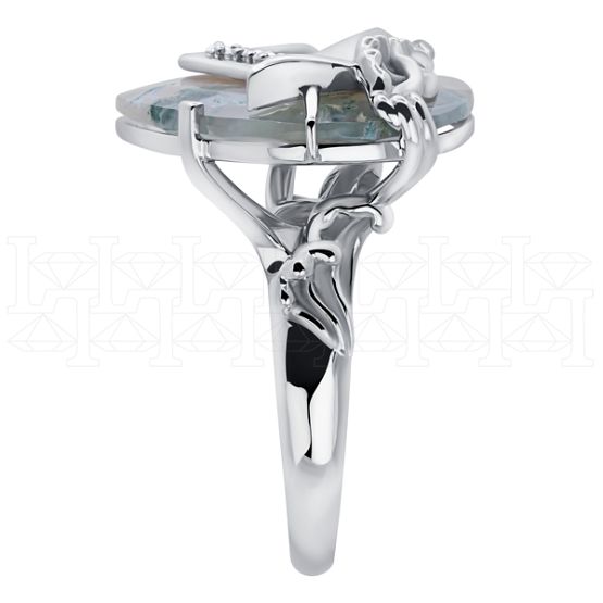 Фото - Кольцо из белого золота с бриллиантами R9541-14315 (802)