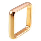 Кольцо квадратное из рыжего золота W2064500 (162)