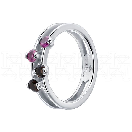 Фото - Кольцо из белого золота из коллекции "Candy" R9671-14827 (563)