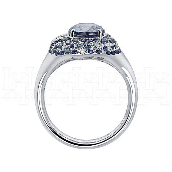 Фото - Кольцо из белого золота с бриллиантами R9863-15315 (453)