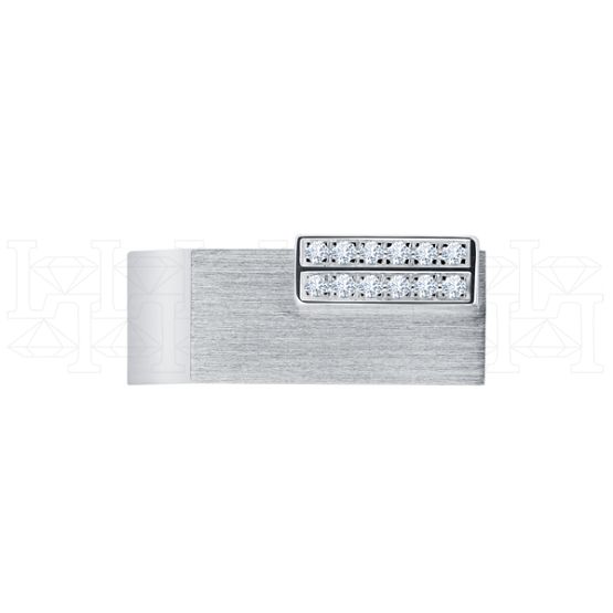 Фото - Кольцо из рыжего золота с бриллиантами R7988-11025 (808)