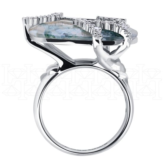 Фото - Кольцо из белого золота с бриллиантами R9650-14795 (802)