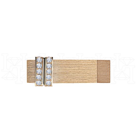 Фото - Кольцо из рыжего золота с бриллиантами R7984-11021 (808)