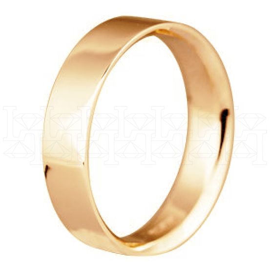 Фото - Кольцо обручальное из белого золота из коллекции "Традиционные" W1075000 (245)