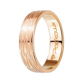 Кольцо обручальное из рыжего золота W1035013 (246)
