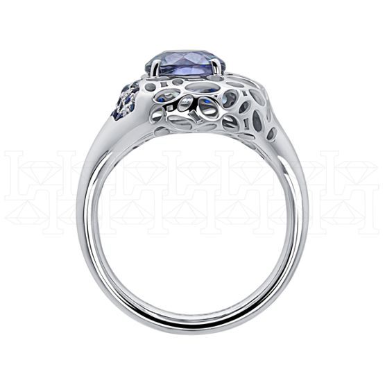 Фото - Кольцо из белого золота с бриллиантами R9863-15315 (453)