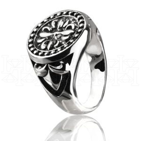 Фото - Кольцо из серебра из коллекции "Легенды о рыцарях" BU11GR0278 (736)
