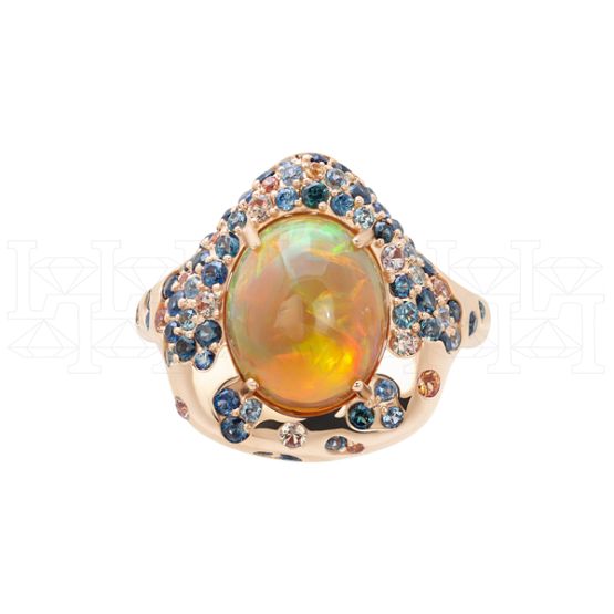 Фото - Кольцо из рыжего золота R9834-15241 (453)