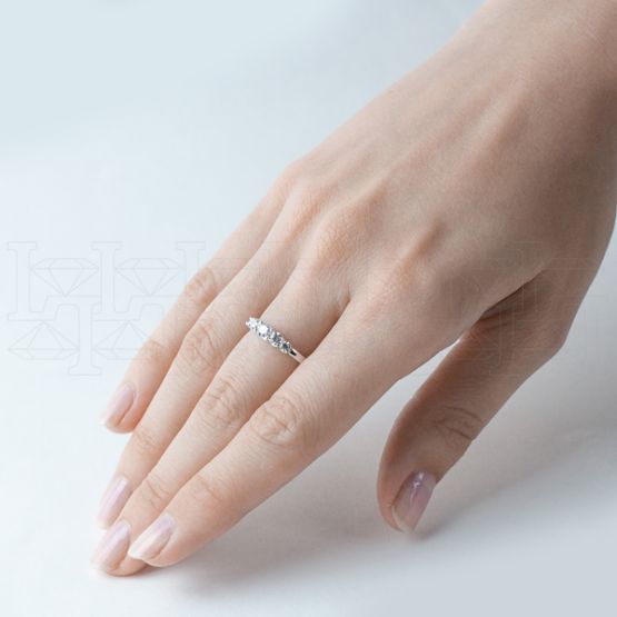 Фото - Кольцо из белого золота с бриллиантами R5969-7646 (251)