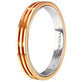 Кольцо из белого золота из коллекции "Парные обручальные кольца" R3990-5126 (210)