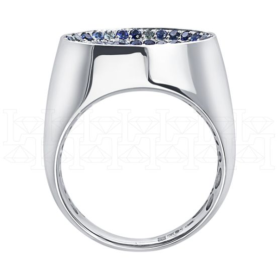 Фото - Кольцо из белого золота с бриллиантами R9873-15333 (453)