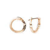 Серьги из рыжего золота E7024-9643 (808)