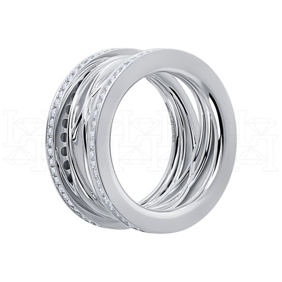 Фото - Кольцо из белого золота с бриллиантами R9779-15089 (812)