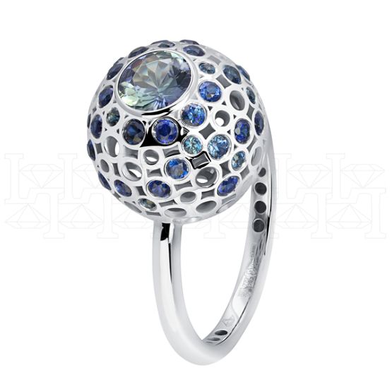 Фото - Кольцо из белого золота R9858-15308 (453)