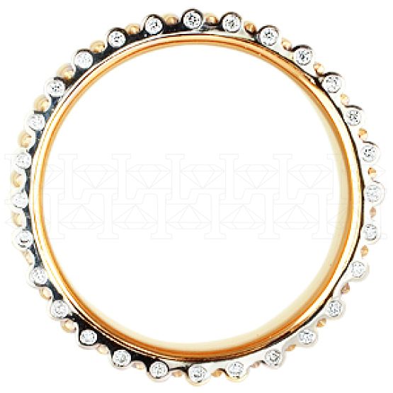 Фото - Кольцо из цветного золота с бриллиантами из коллекции "Современные" R3204-3866 (332)