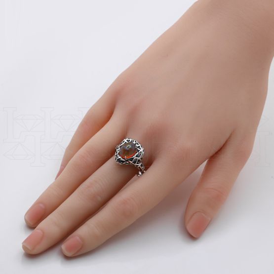 Фото - Кольцо из белого золота R9832-15237 (453)