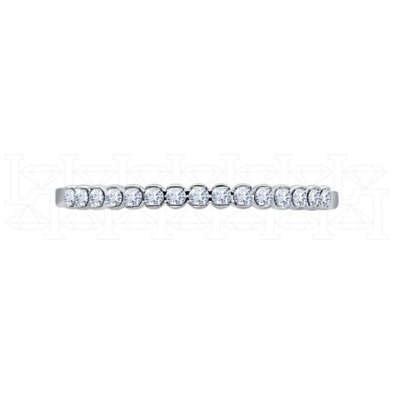 Фото - Кольцо из белого золота с бриллиантами R9195-13409 (251)